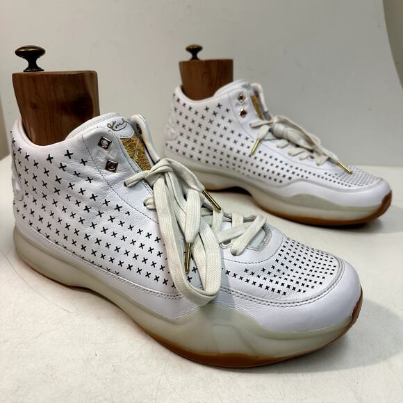 EUC Nike Kobe 10 EXT White Gum Basketball Kobe Bryant Black Mamba 8 24 15 main image 7